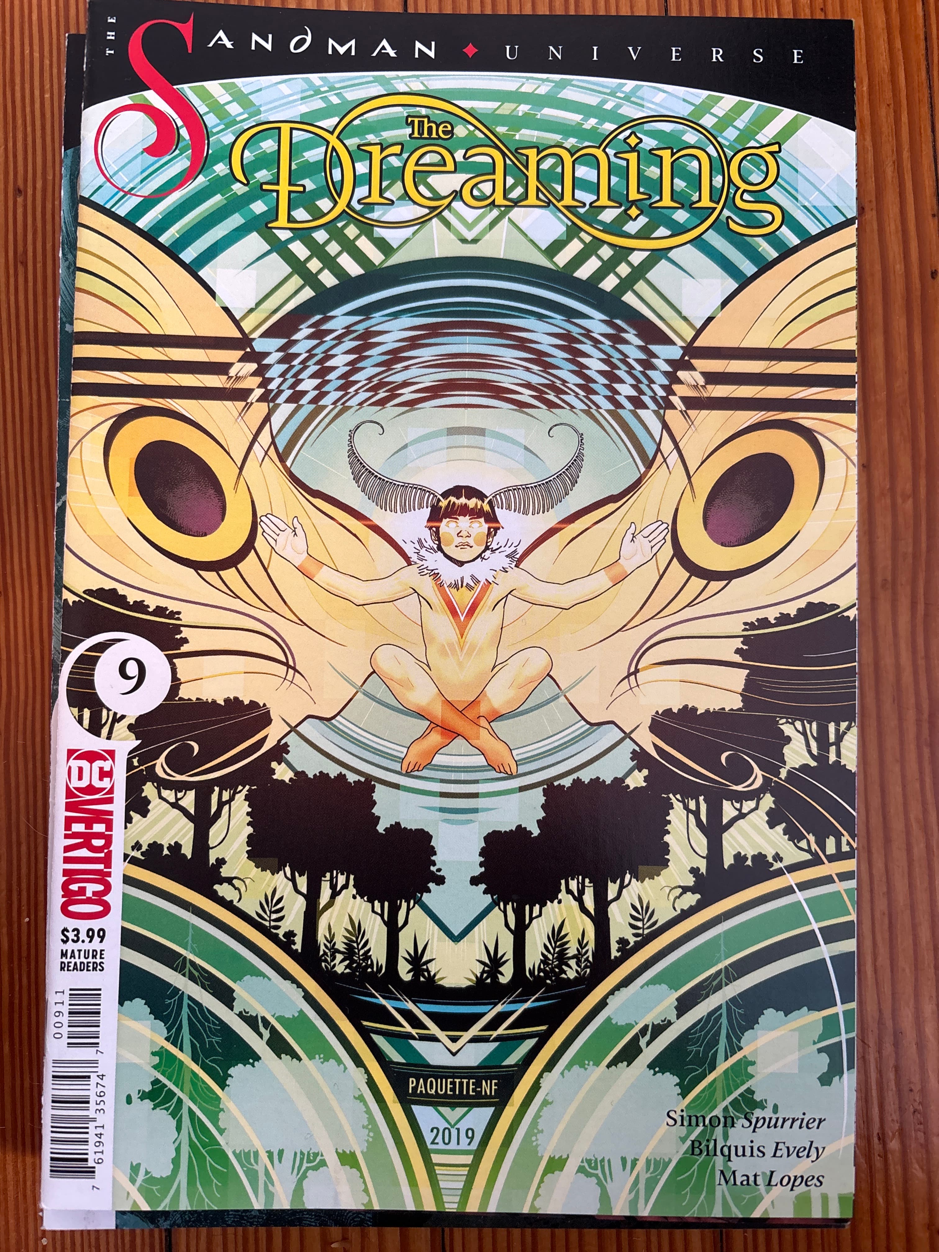 Cover of The Dreaming (2018) #9