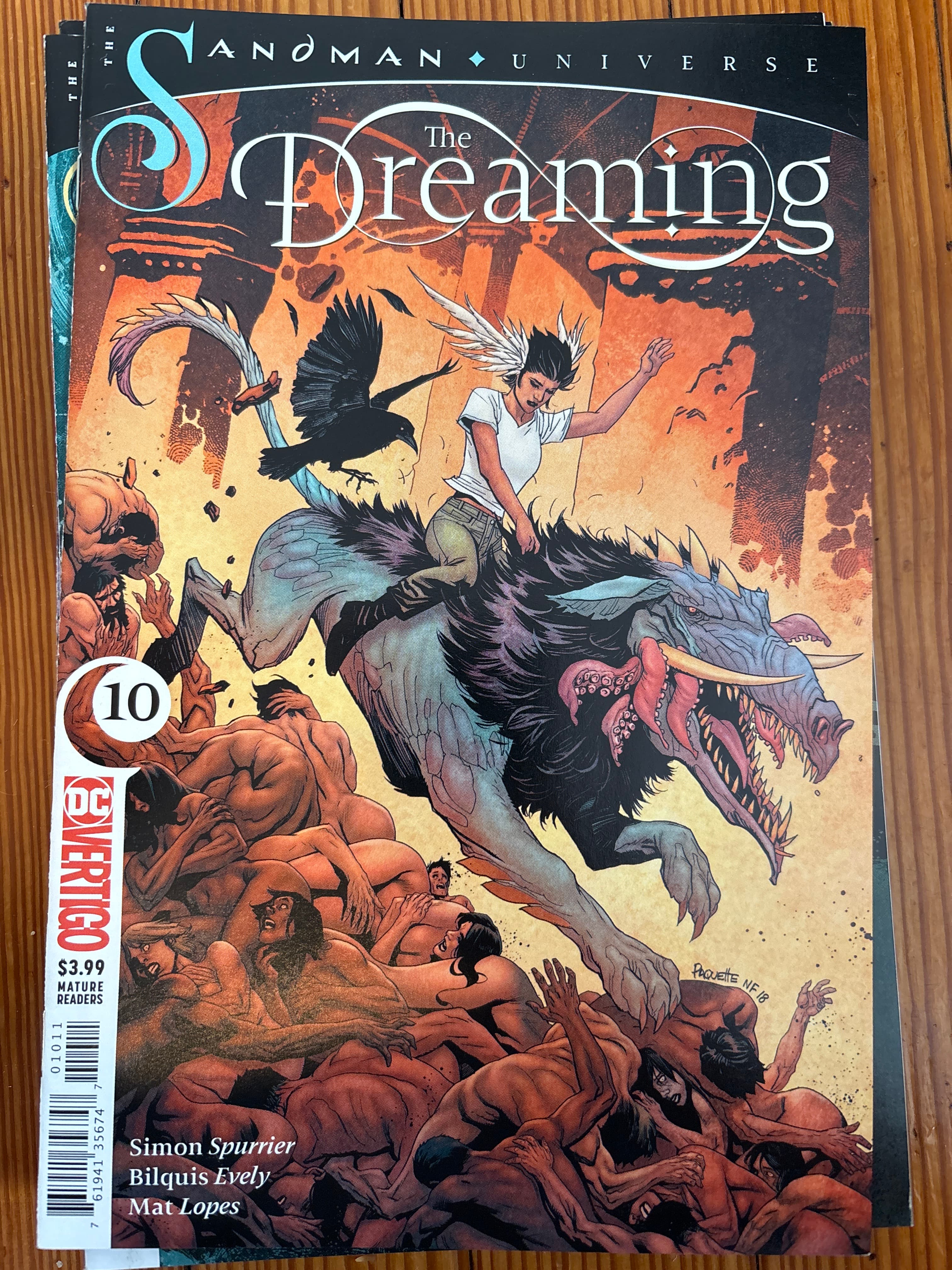 Cover of The Dreaming (2018) #10