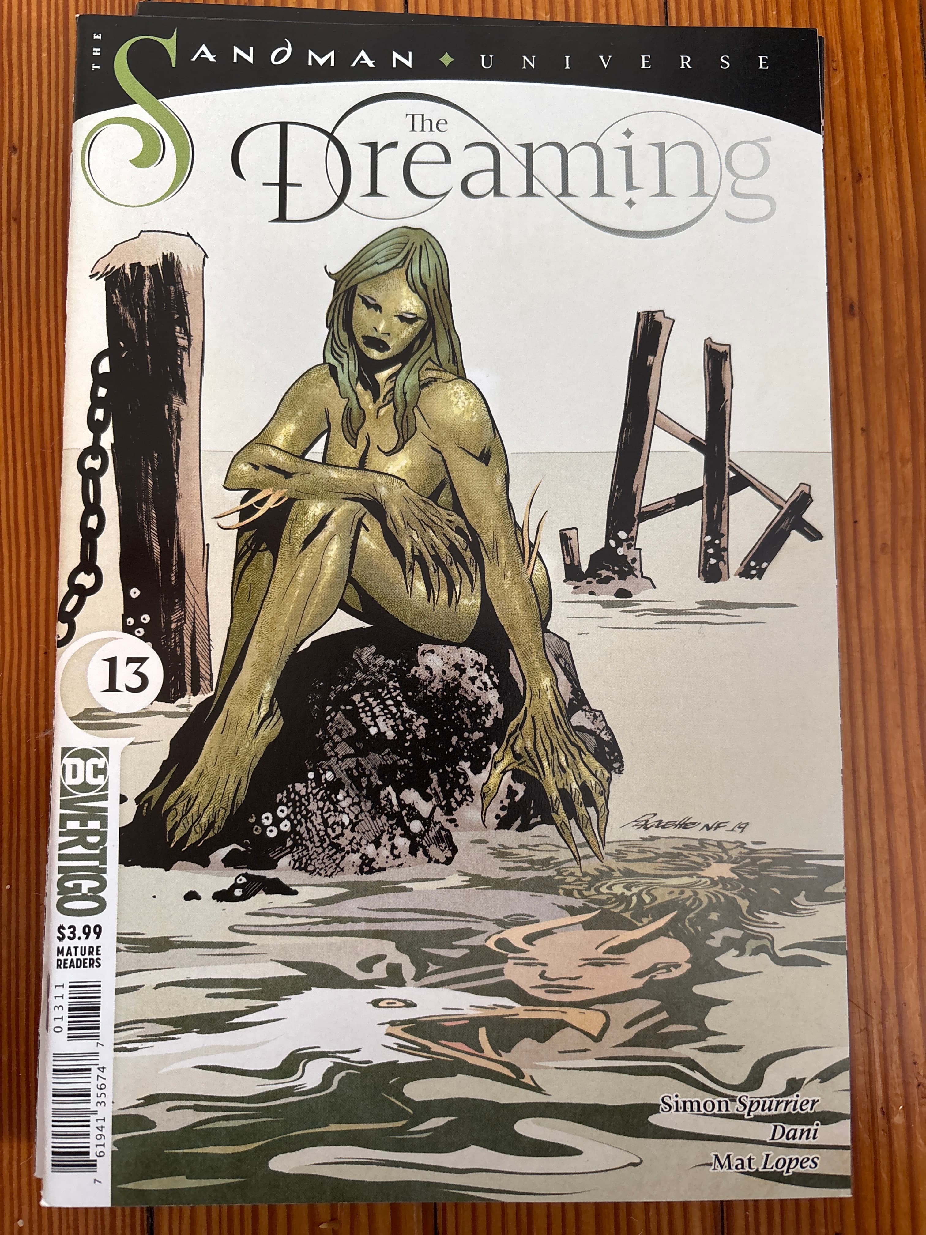 Cover of The Dreaming (2018) #13