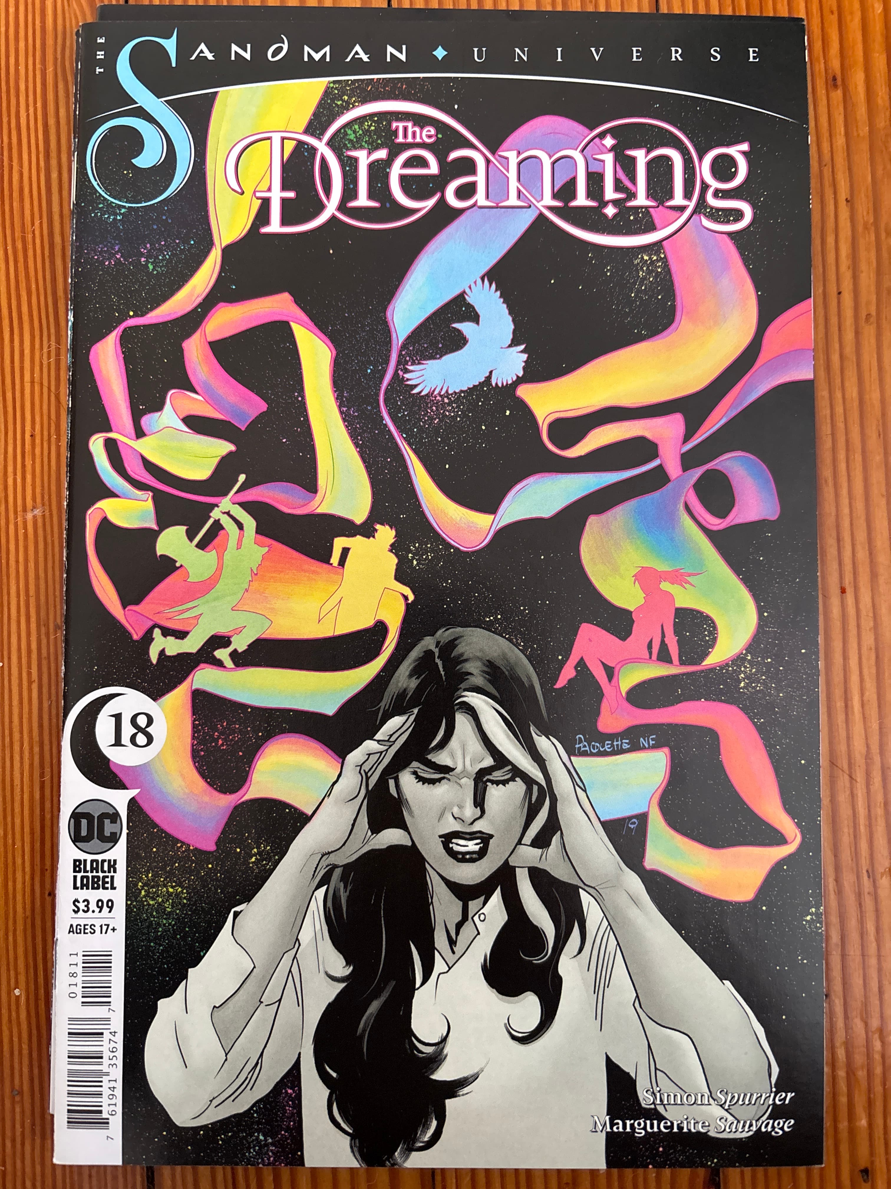 Cover of The Dreaming (2018) #18