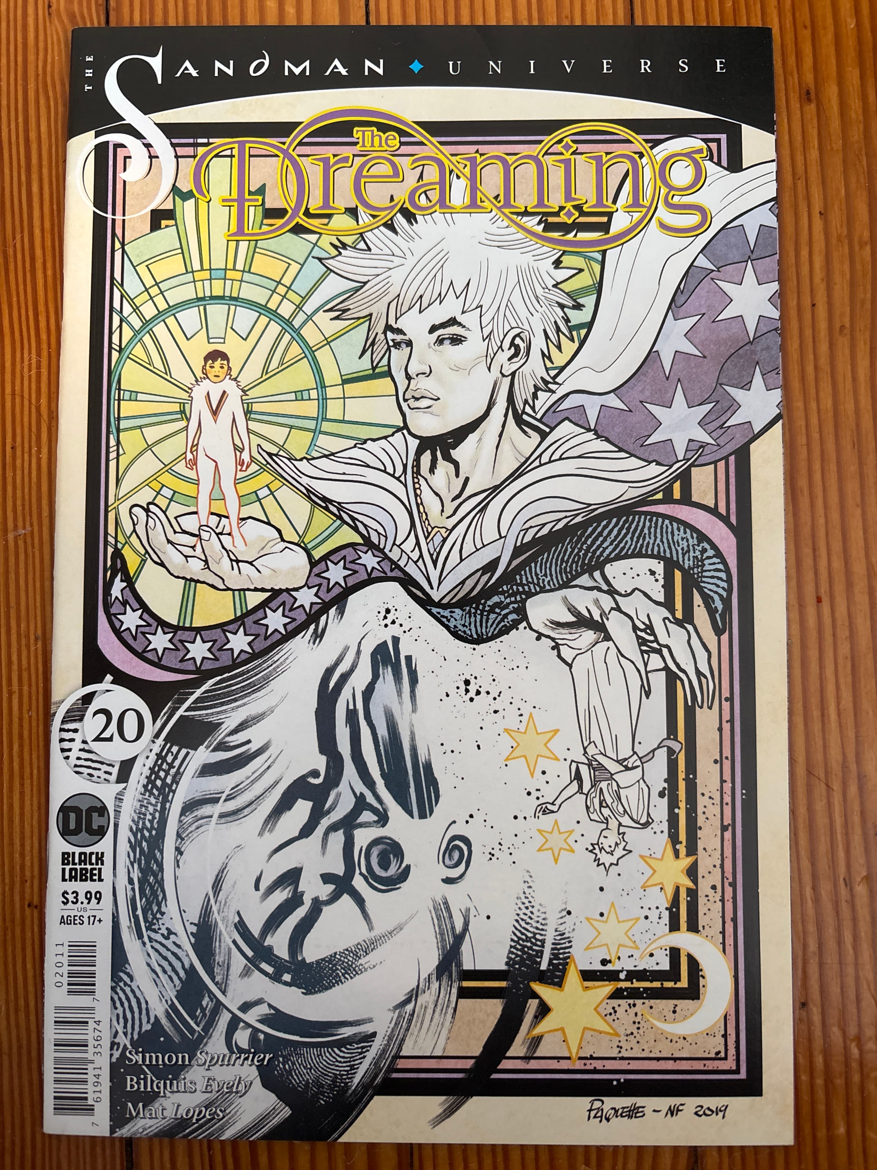 Cover of The Dreaming (2018) #20