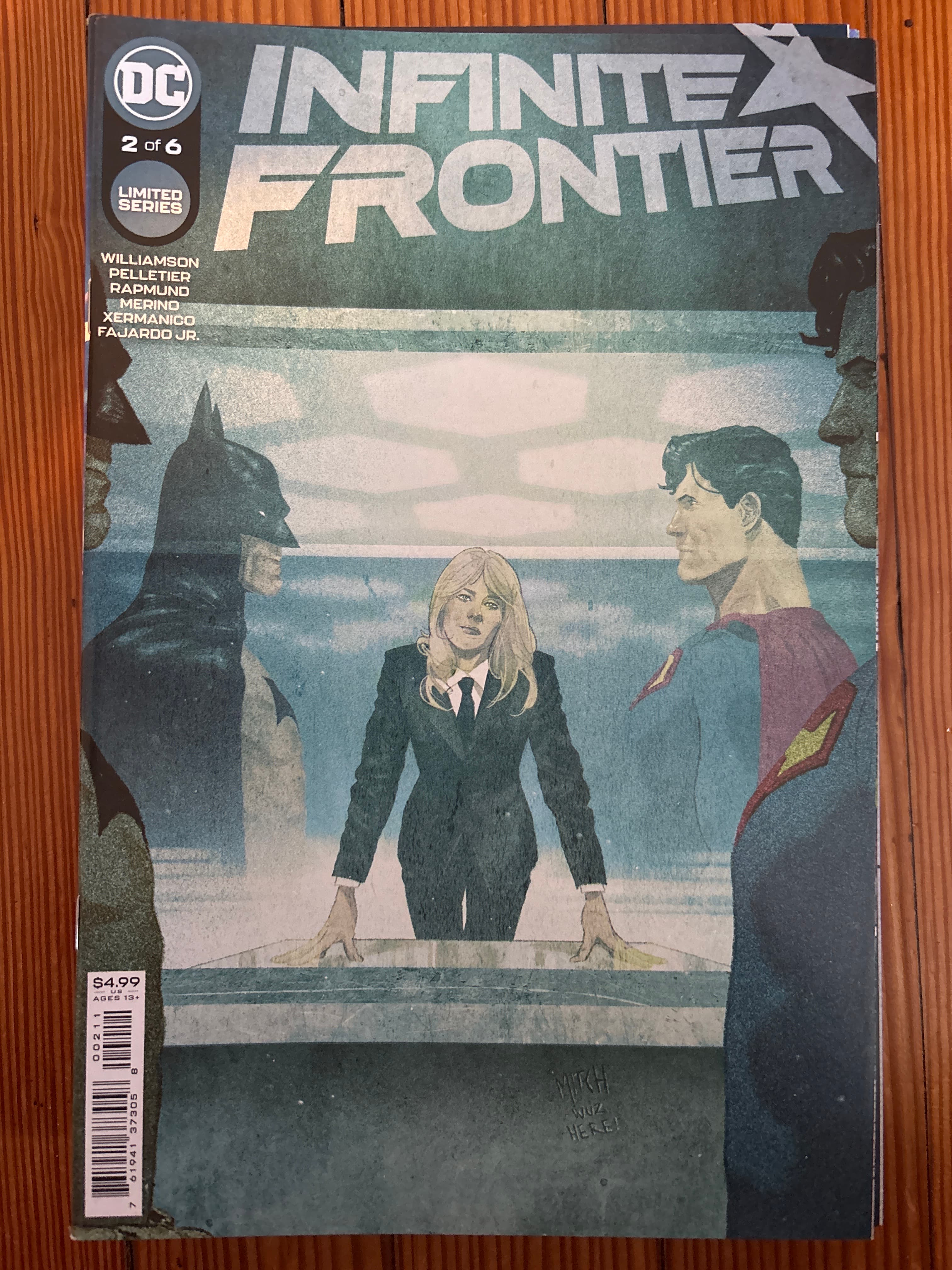 Cover of Infinite Frontier (2021) #2 — Mitch Gerads Cover