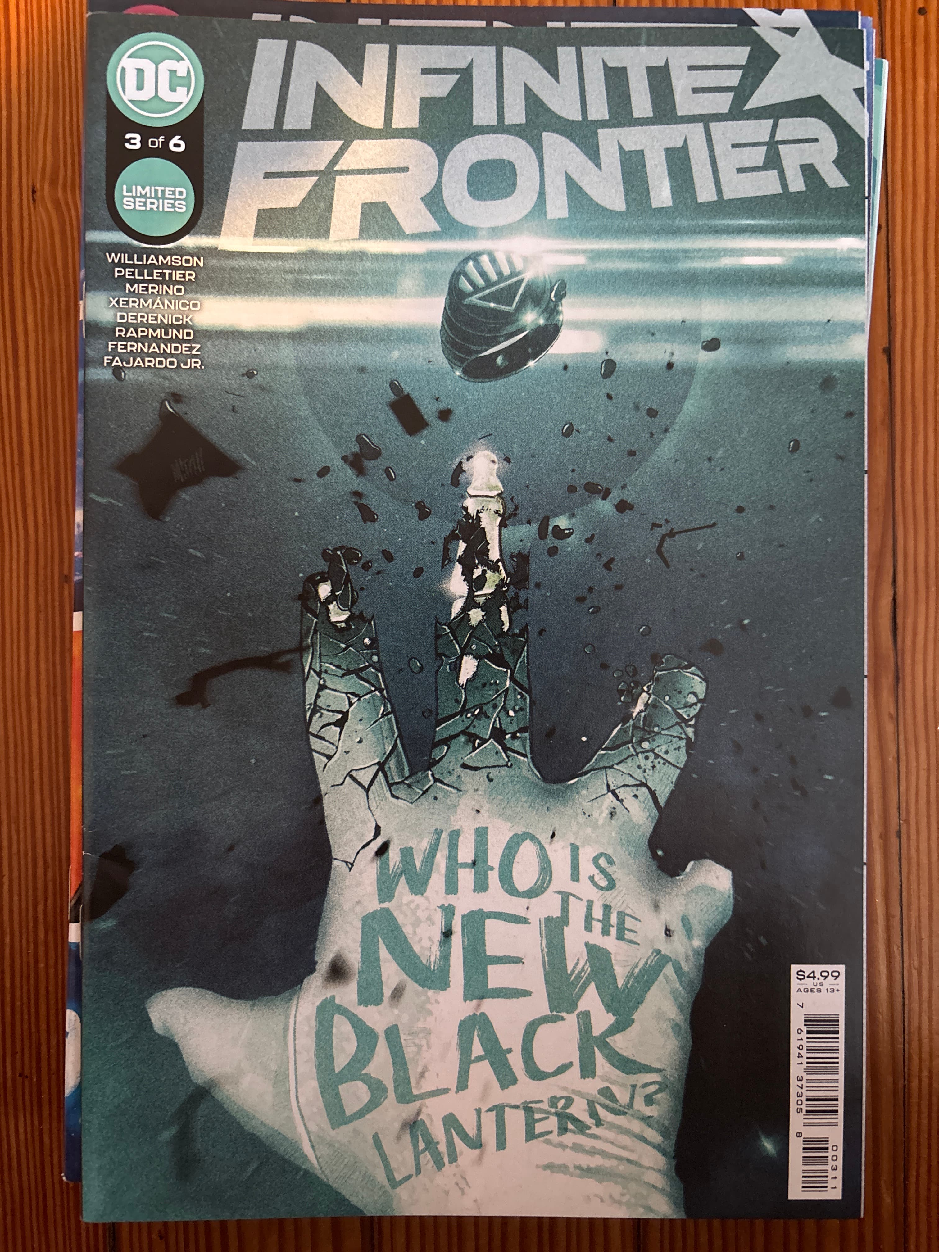 Cover of Infinite Frontier (2021) #3 — Mitch Gerads Cover