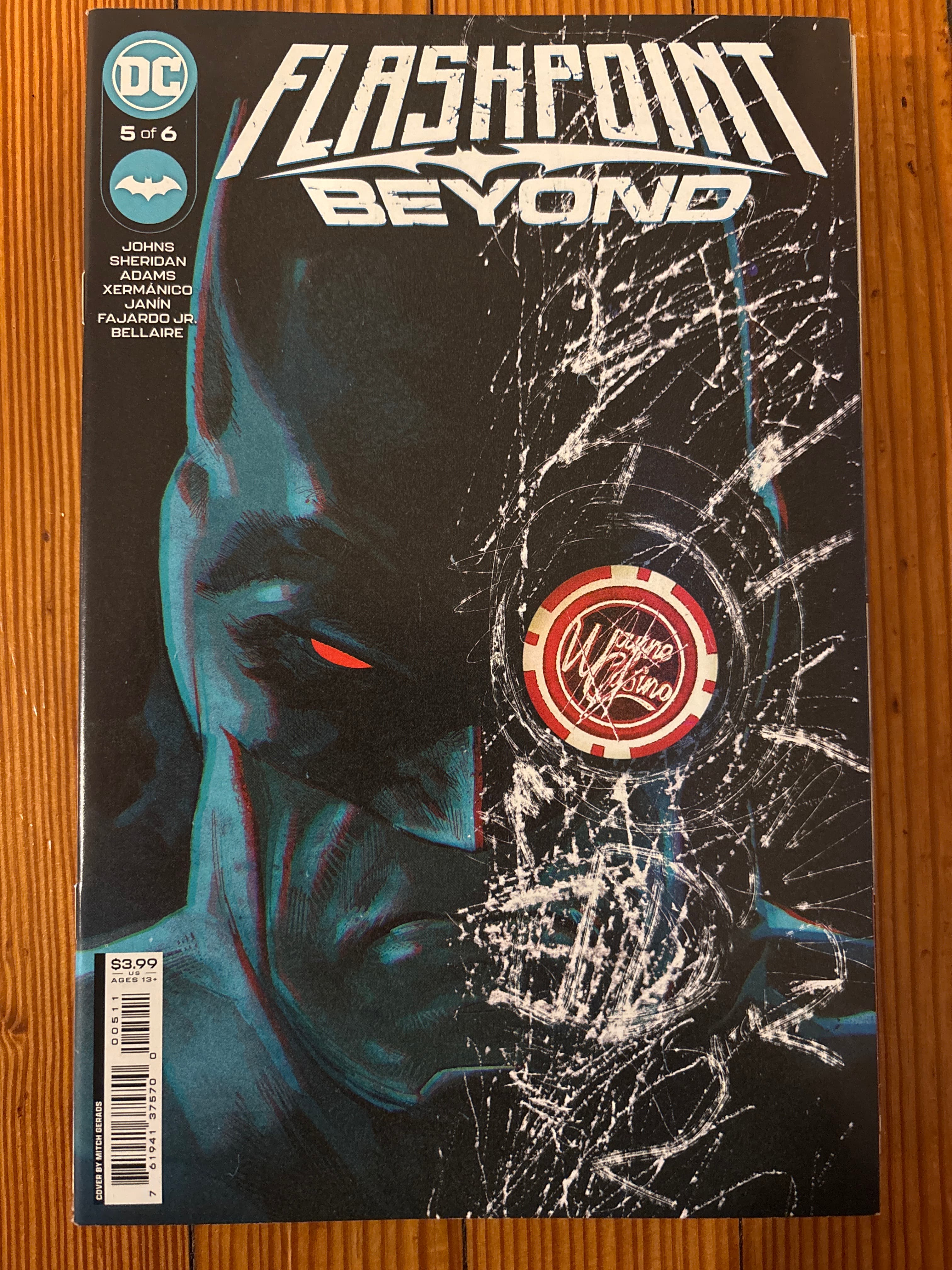 Cover of Flashpoint Beyond (2022) #5 — Mitch Gerads Cover