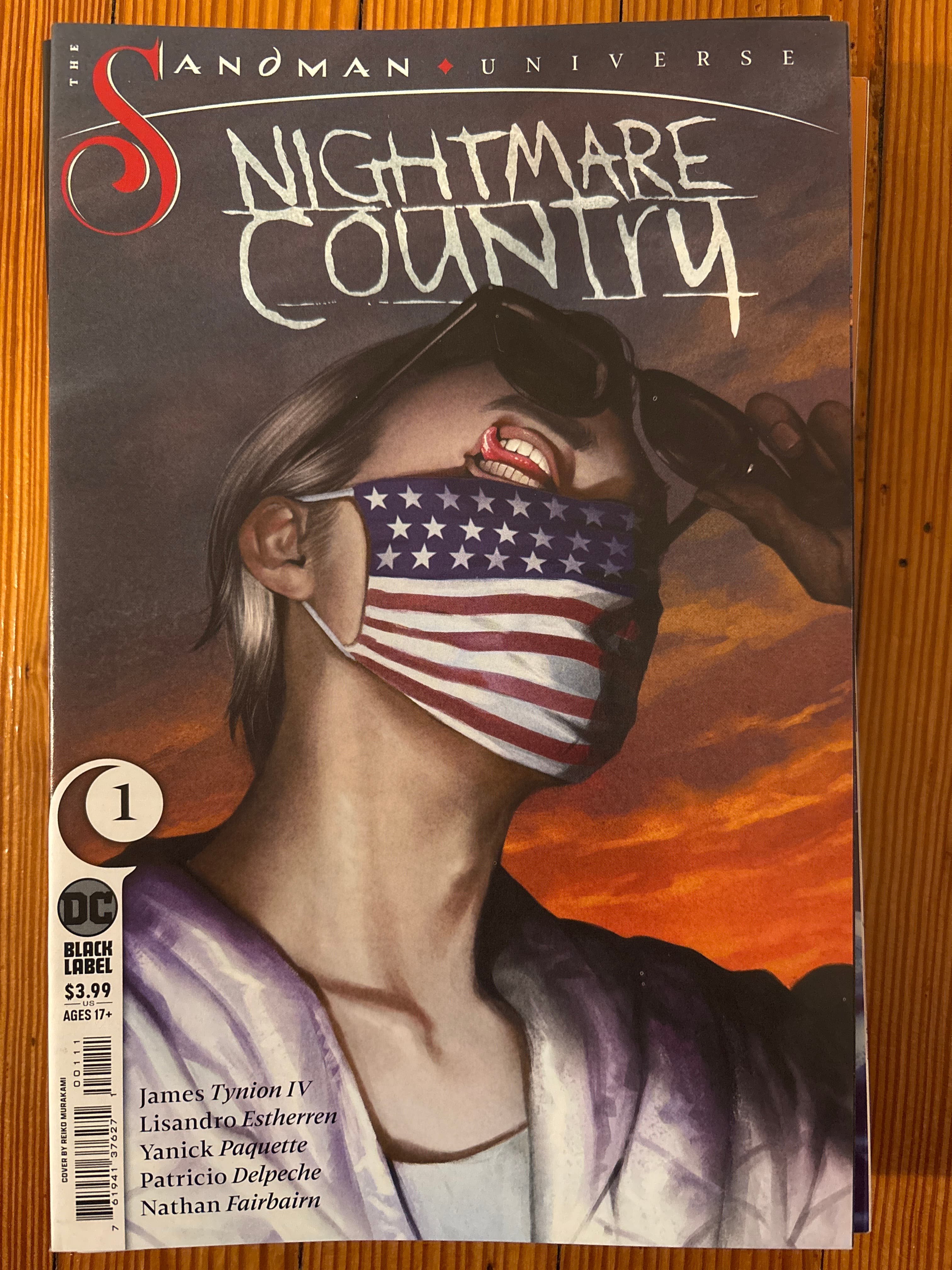 Cover of The Sandman Universe: Nightmare Country (2023) #1