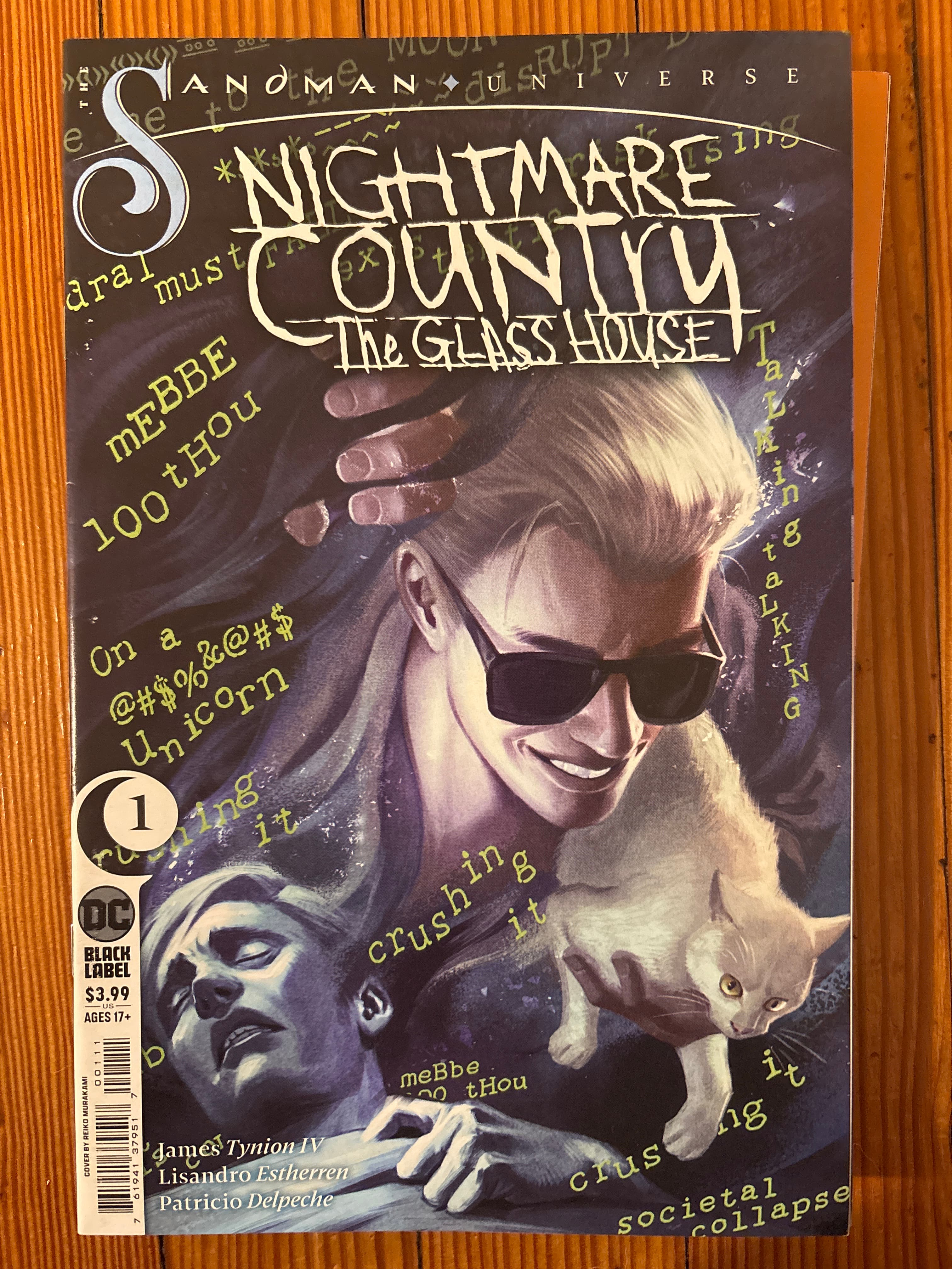 Cover of The Sandman Universe: Nightmare Country - The Glass House (2023) #1
