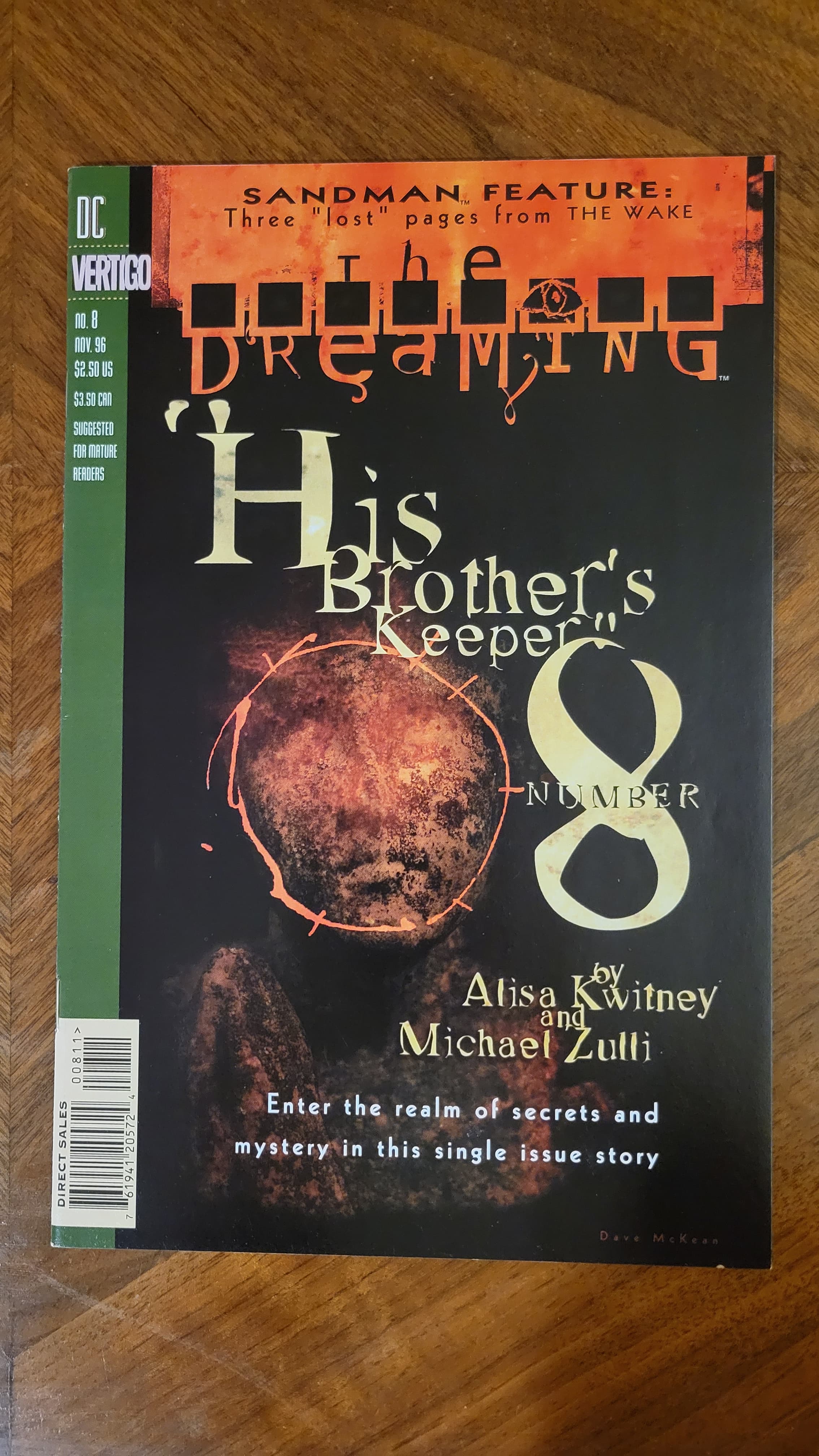 Cover of The Dreaming (1996) #8