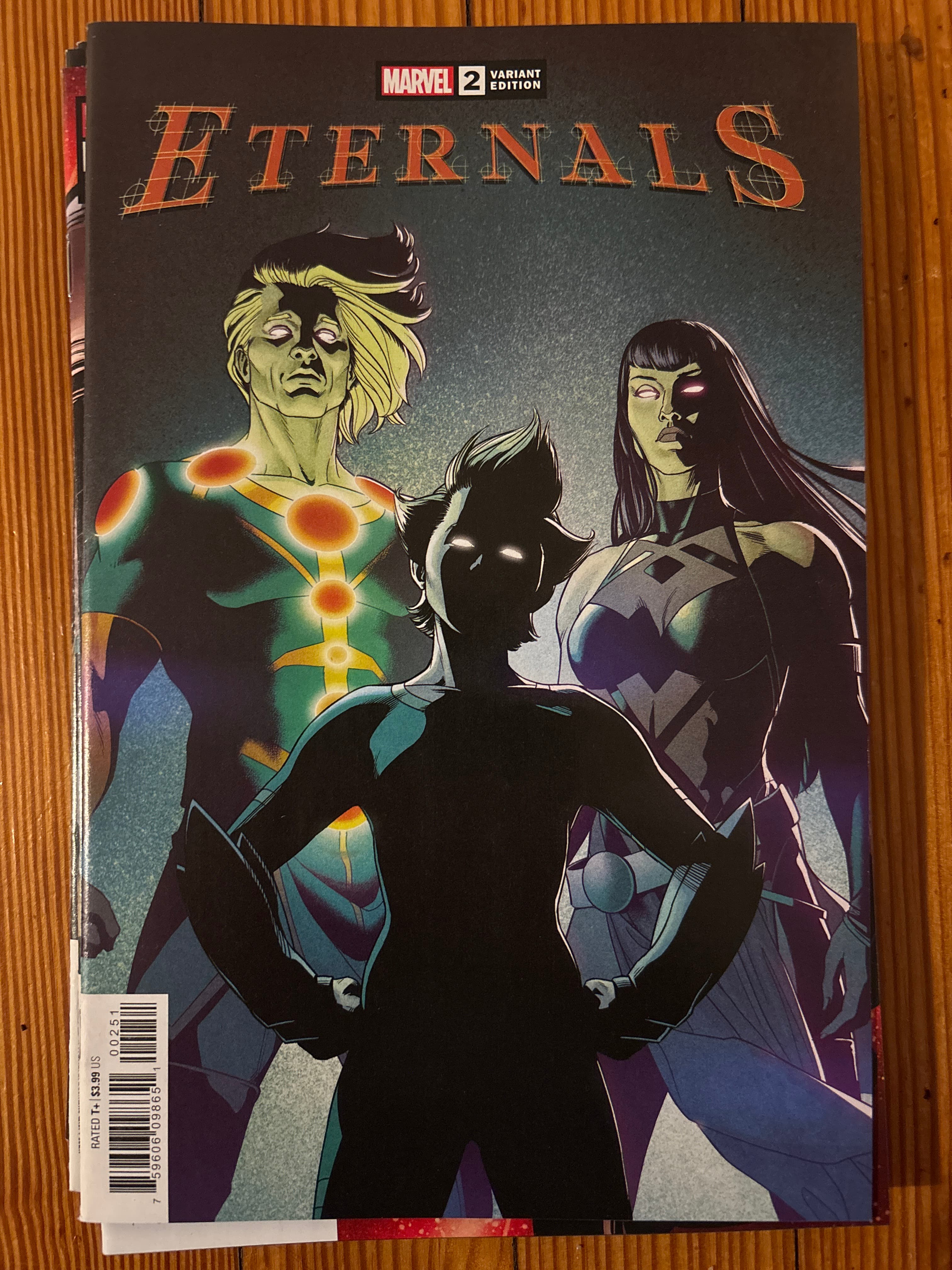 Cover of Eternals (2021) #2