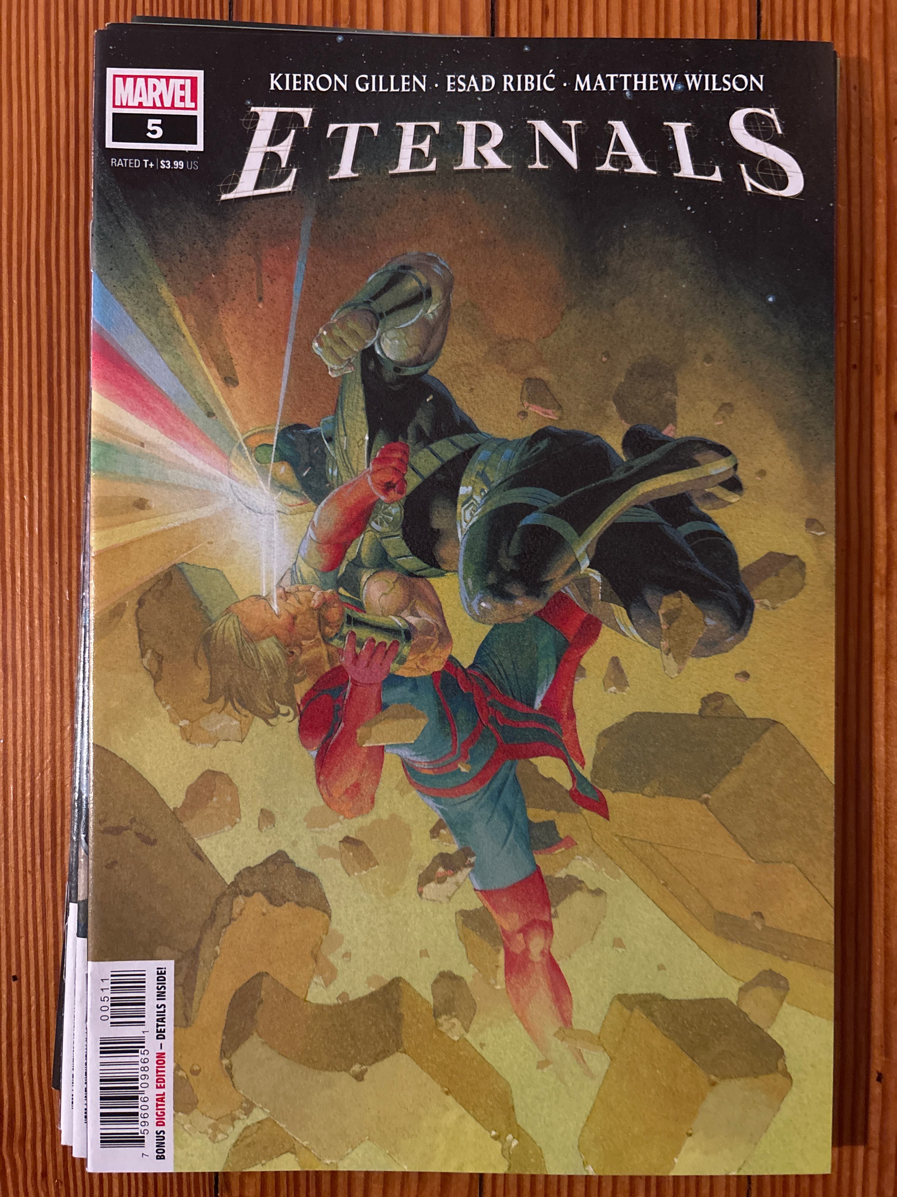 Cover of Eternals (2021) #5