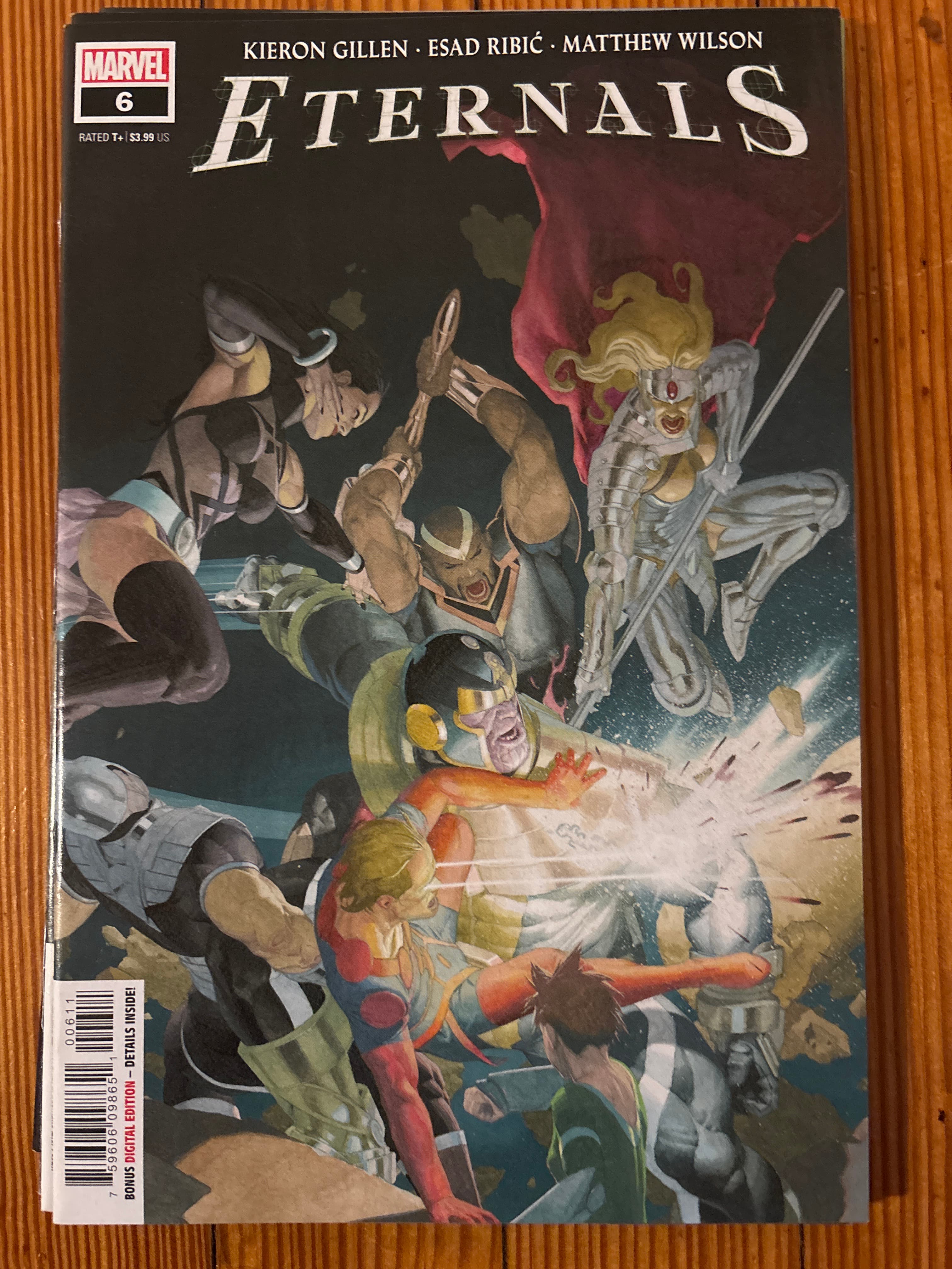 Cover of Eternals (2021) #6