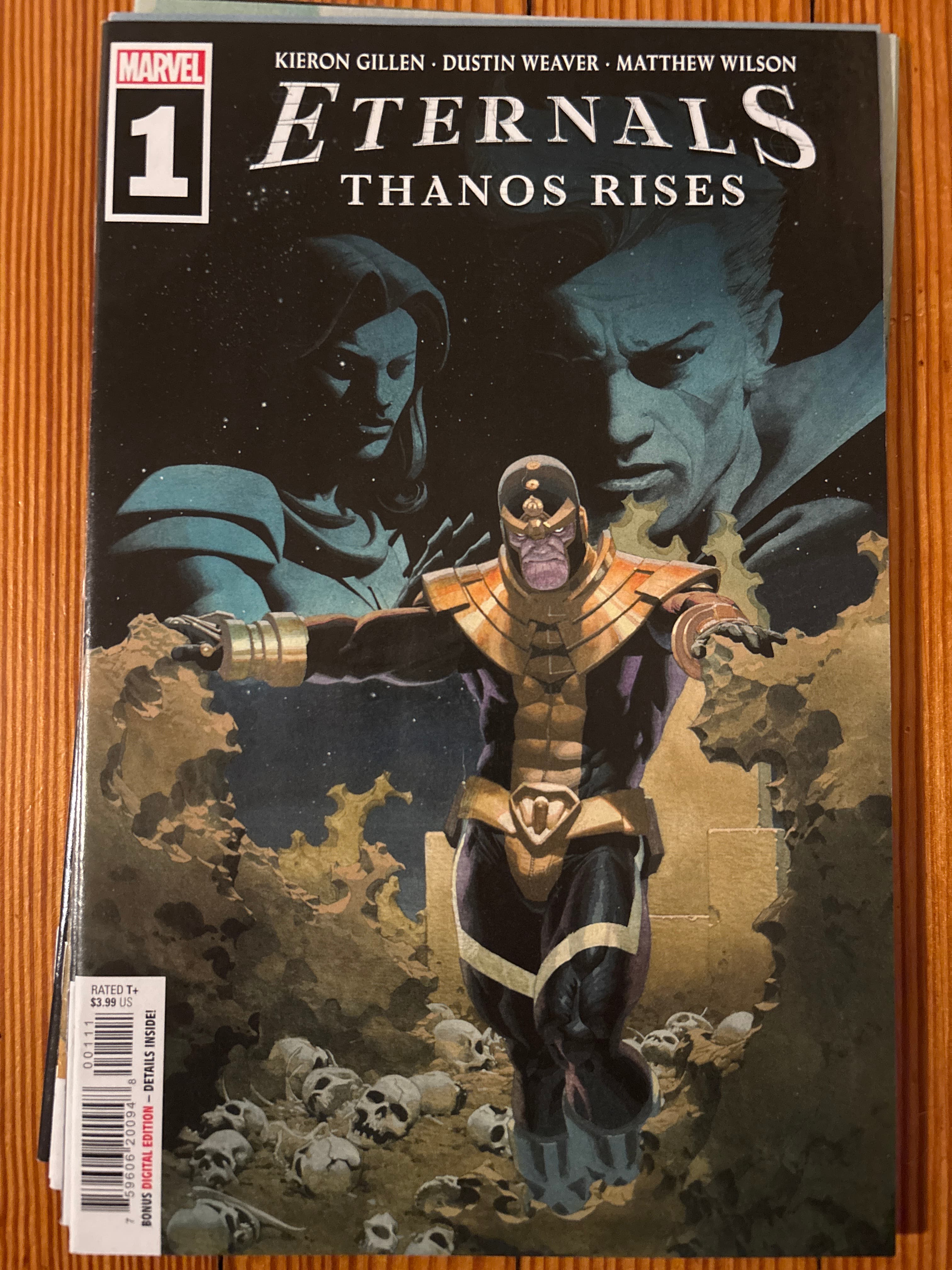 Cover of Eternals: Thanos Rises (2021) #1 —  Cover A
