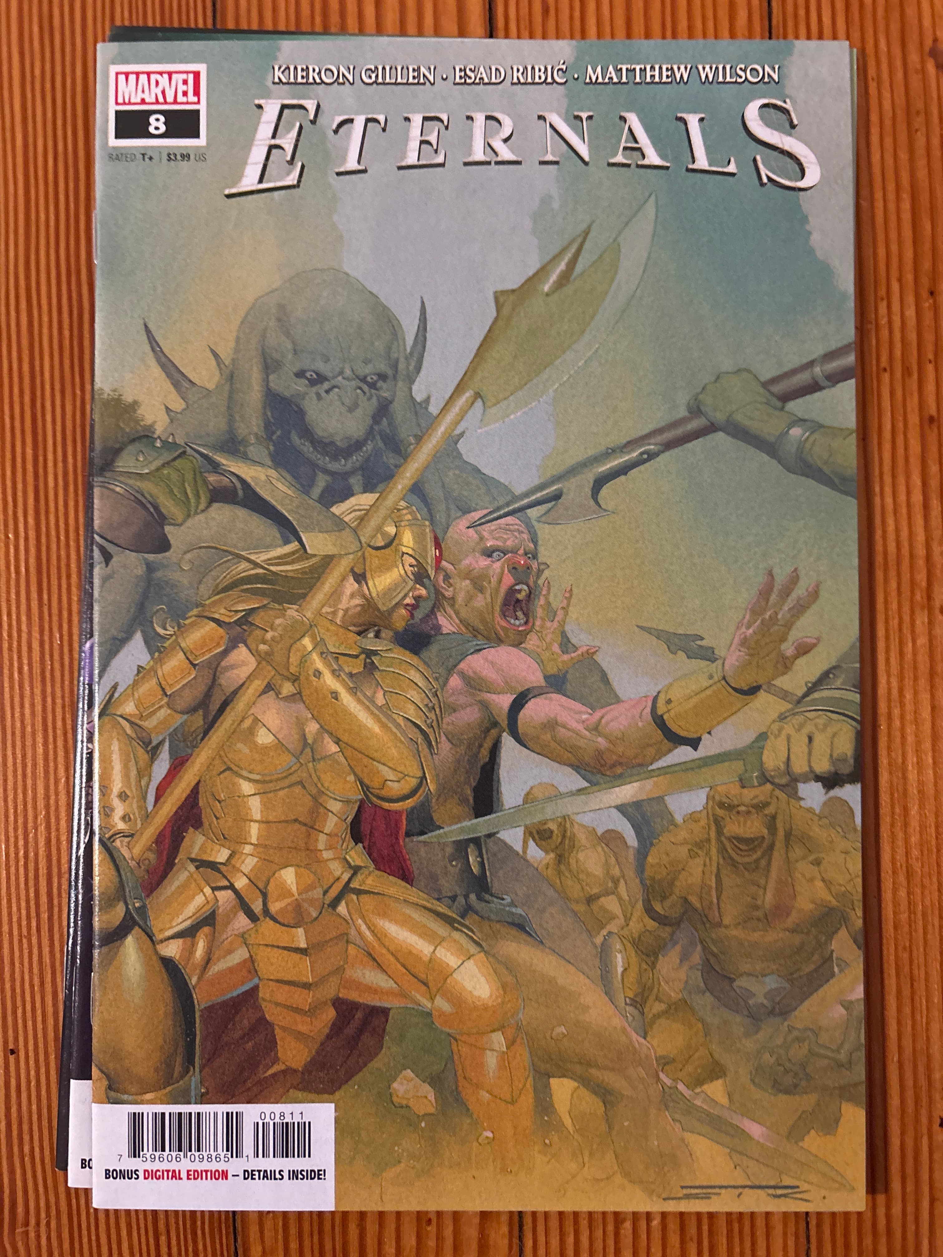 Cover of Eternals (2021) #8