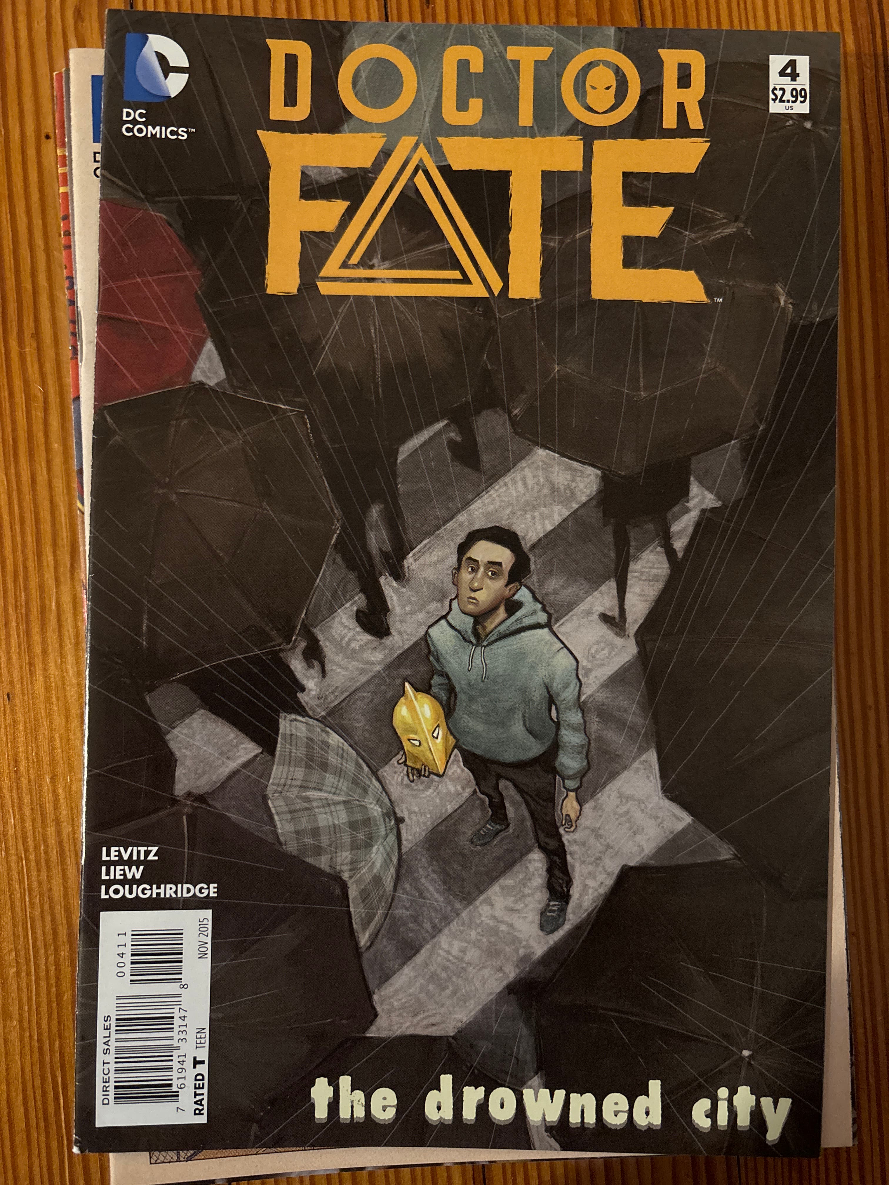 Cover of Doctor Fate (2015) #4