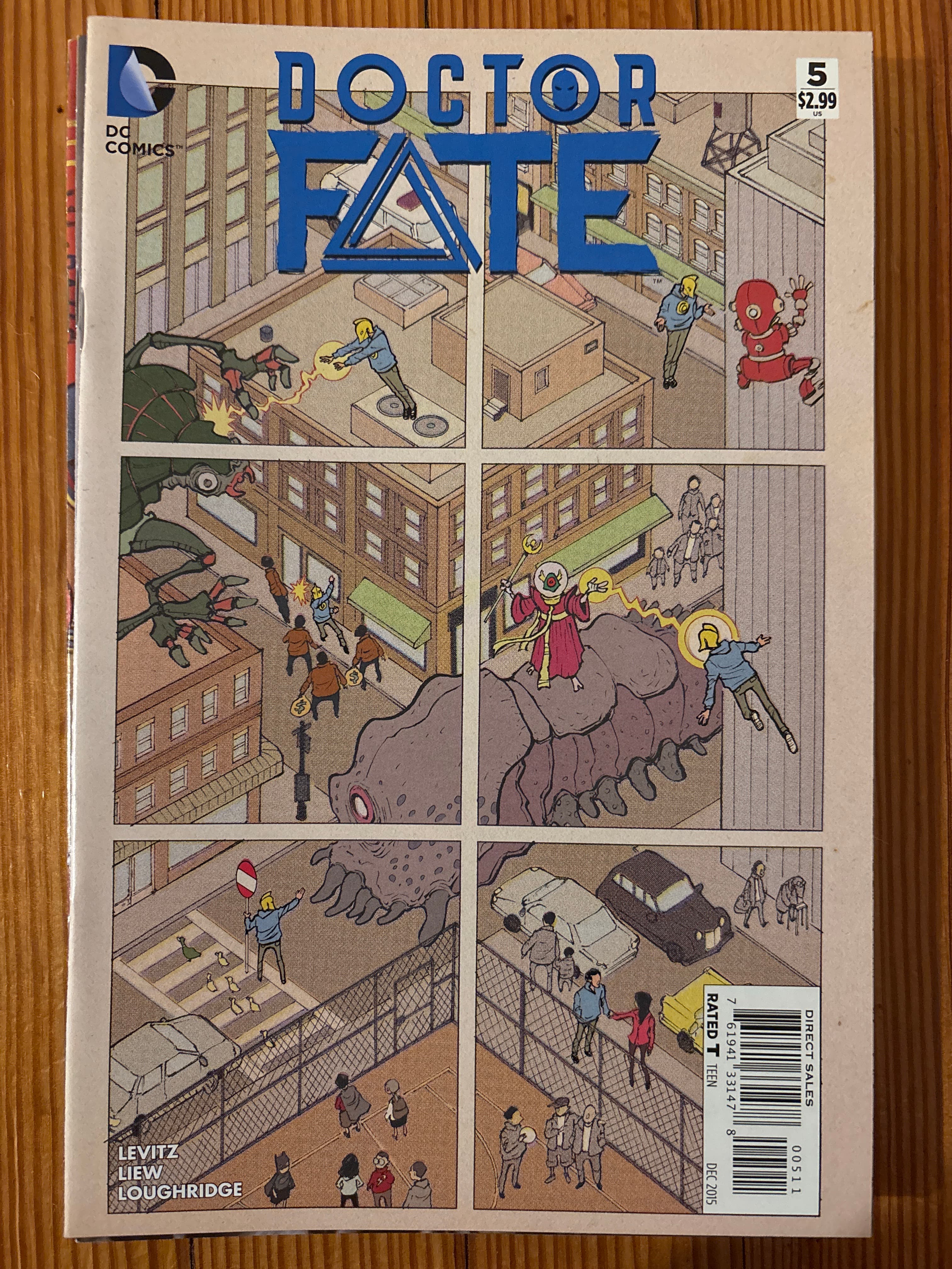 Cover of Doctor Fate (2015) #5