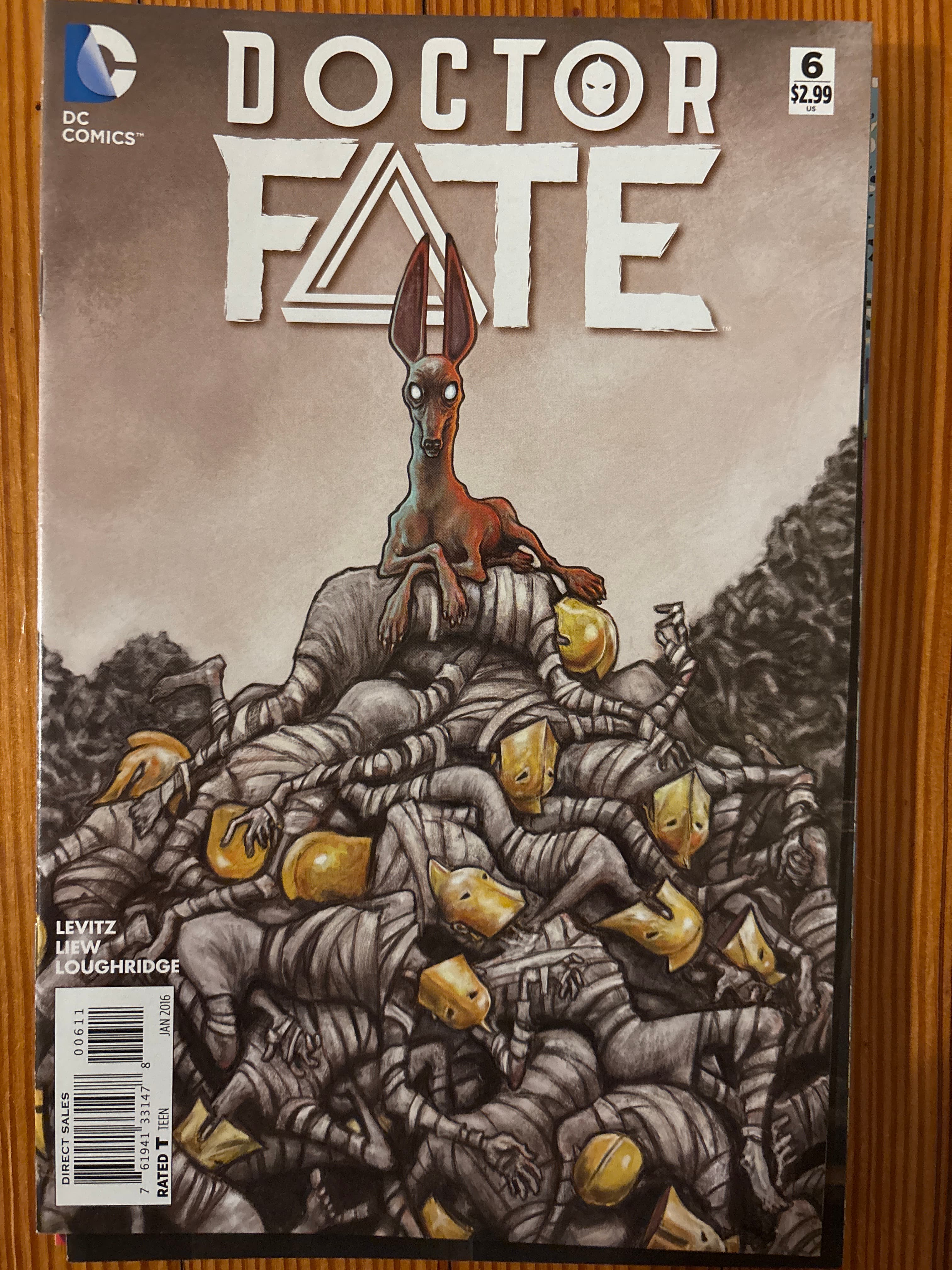 Cover of Doctor Fate (2015) #6