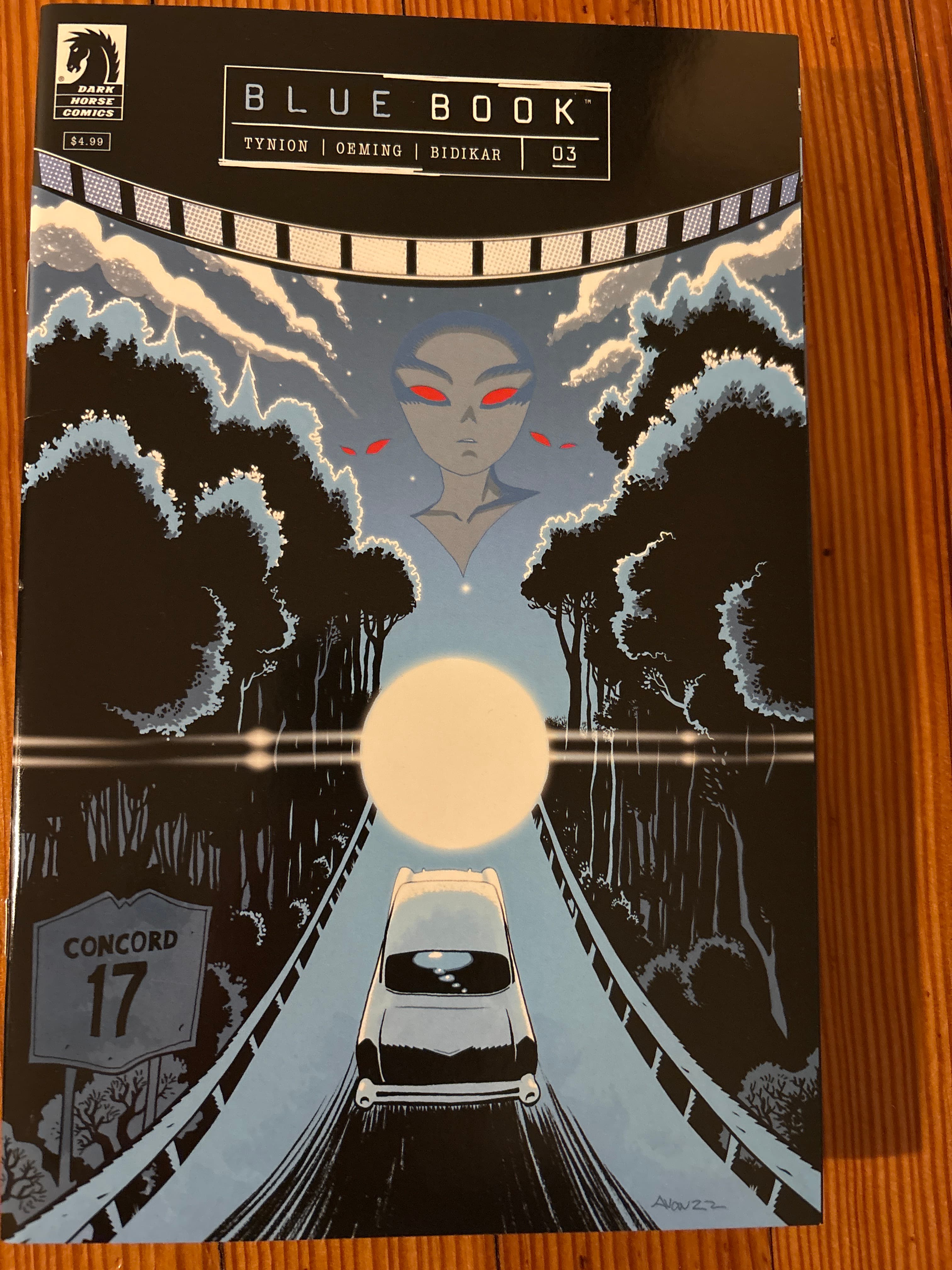 Cover of Blue Book (2023) #3