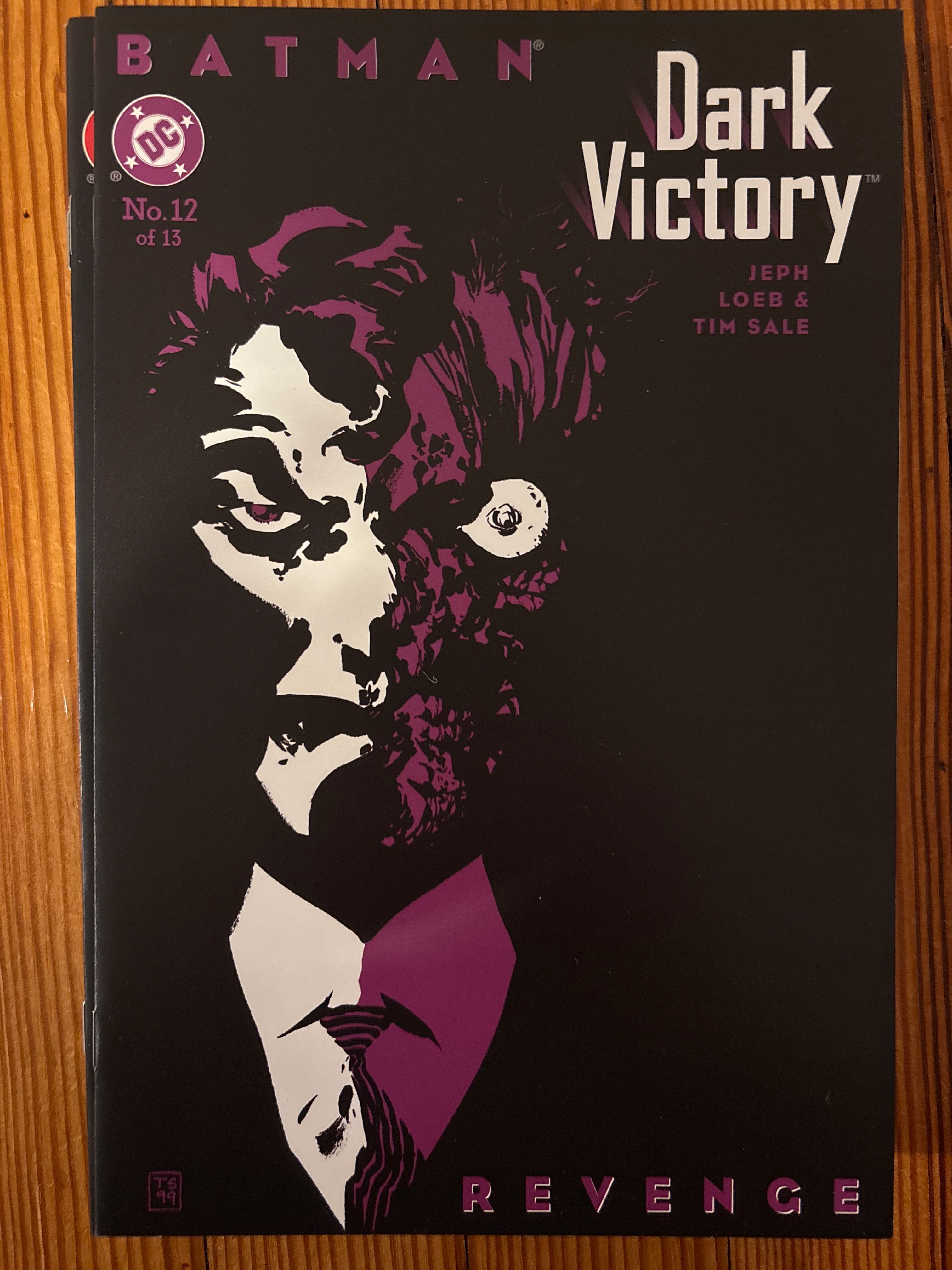 Cover of Batman: Dark Victory (1999) #12