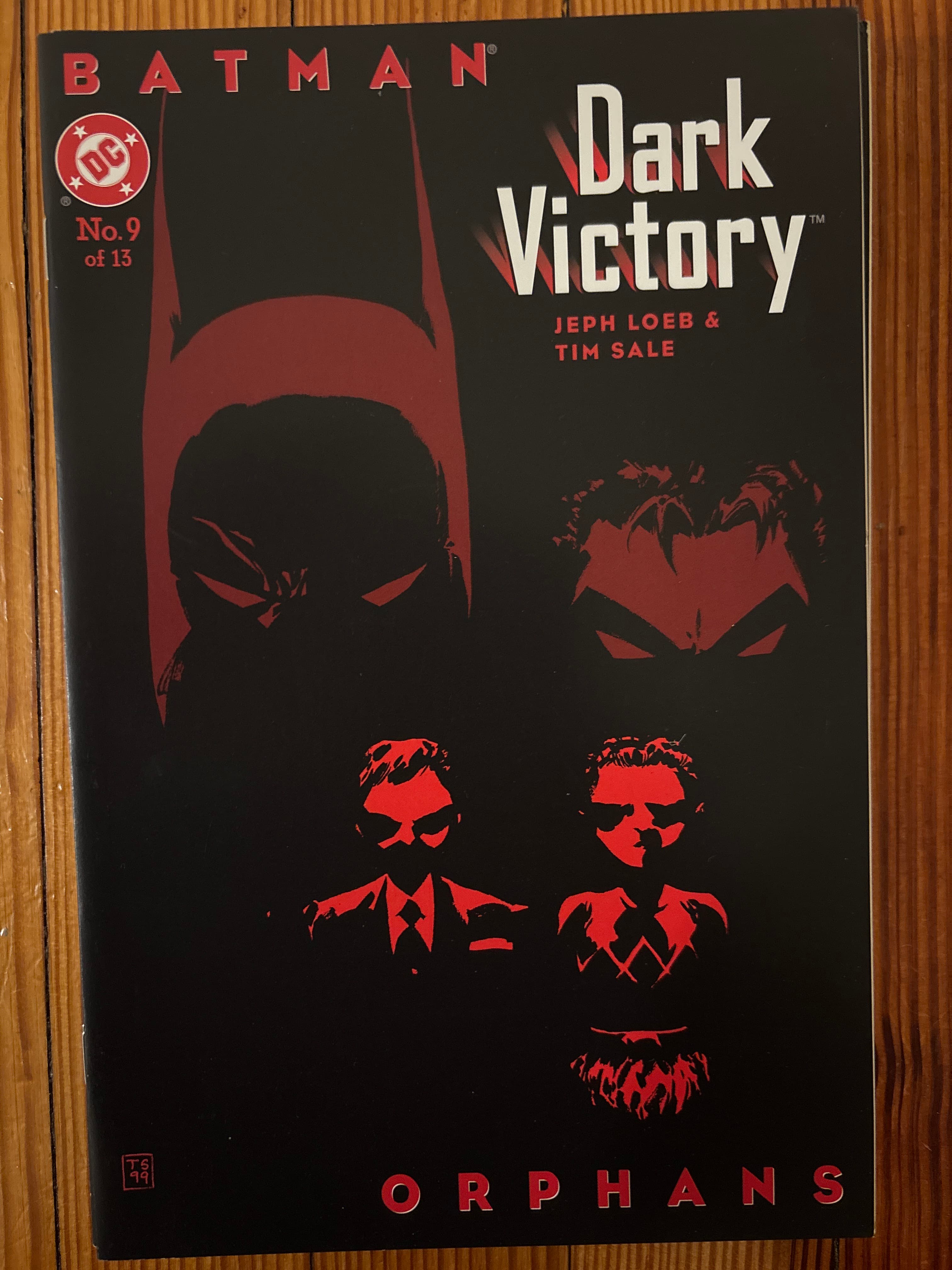 Cover of Batman: Dark Victory (1999) #9