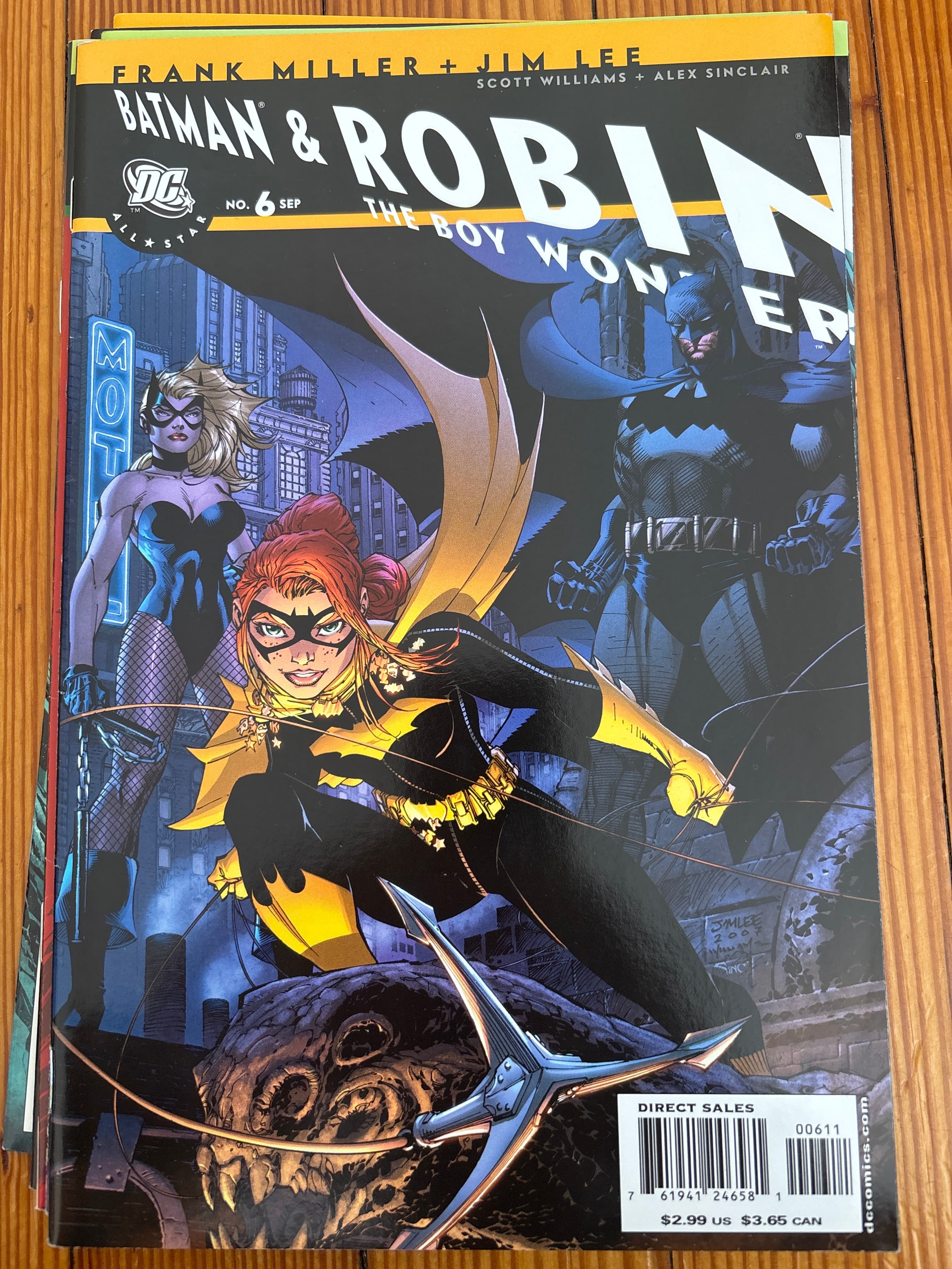Cover of All Star Batman & Robin, the Boy Wonder (2005) #6 — Direct Sales